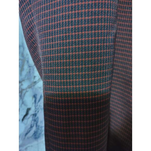 EP Pro Golf Capri Cropped Pants High Rise Checkered Plaid Red Black Womens Sz 14 - Picture 3 of 9